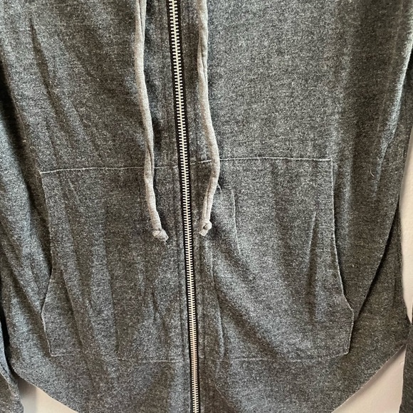 NWT Chaser vintage look full zipper lounge hoodie. Size Small - Picture 4 of 7